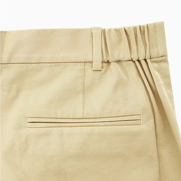 COS CLASSIC CHINO SHORTS BEIGE - Picture 4 of 7